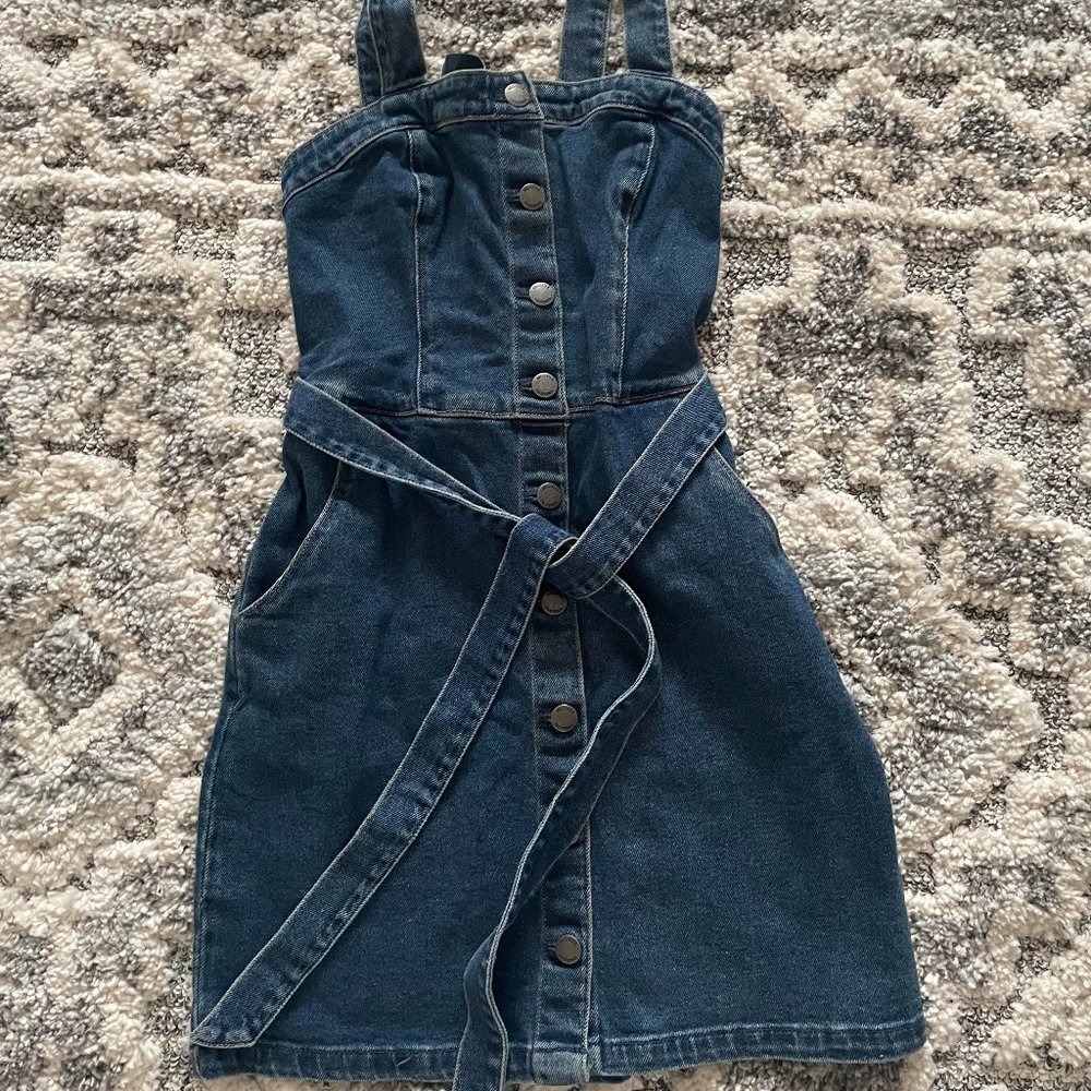 Denim dress
